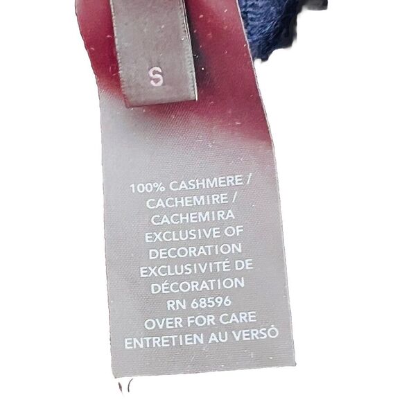 Donna Karen New York Sweater Dress Navy Sequins Square Neck Short Sleeve Small - Picture 9 of 10